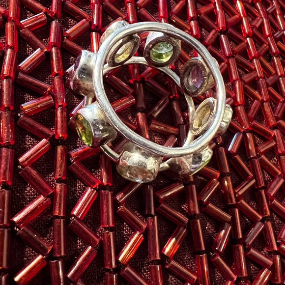 Sterling silver ring size 7 - Picture 3 of 3